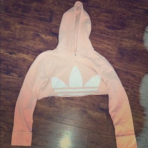 ADDIDAS CROPPED HOODIE